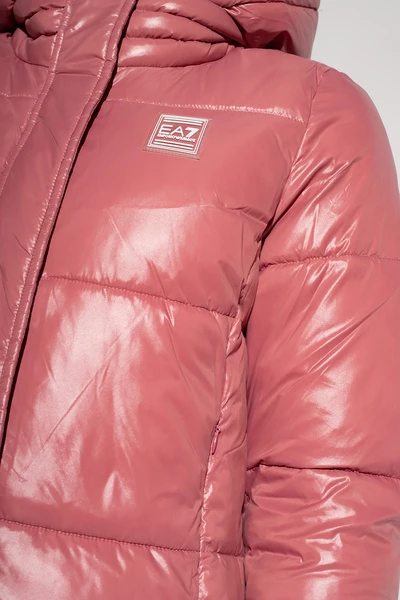 Emporio Armani EA7 Gewatteerde Jassen Insulated Jacket With Logo Pink 6 Emporio Armani EA7 Gewatteerde Jassen Insulated Jacket With Logo Pink - Afbeelding 4