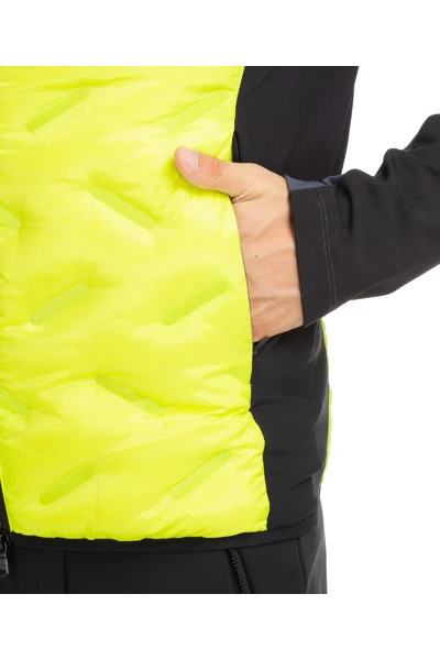 Emporio Armani EA7 Zomerjassen Men's Nylon Waistcoat Body Warmer Jacket Padded Green 5 Emporio Armani EA7 Zomerjassen Men's Nylon Waistcoat Body Warmer Jacket Padded Green - Afbeelding 3