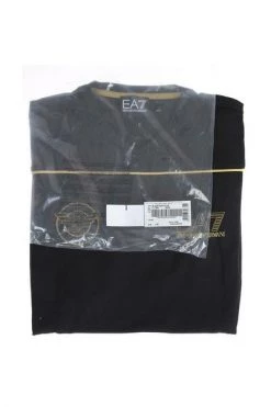 Emporio Armani EA7 Shirts T-shirt Black -Goedkope Emporio Armani EA7 winkel cf33f04cec7da202366c650ac96c76bd