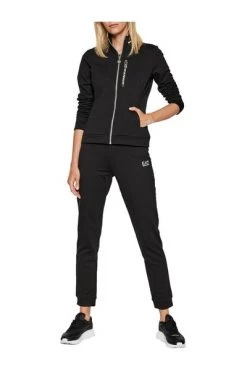 Emporio Armani EA7 Trainingspakken Logo Tracksuit Black