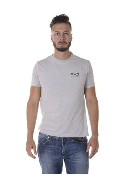 Emporio Armani EA7 Shirts T-shirt Gray 3 Emporio Armani EA7 Shirts T-shirt Gray