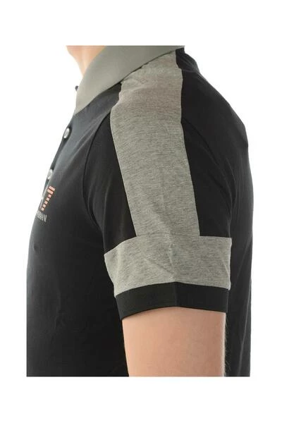 Emporio Armani EA7 Polo's T-Shirt Black 3 Emporio Armani EA7 Polo's T-Shirt Black