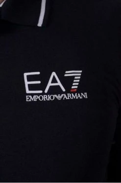 Emporio Armani EA7 Polo's Polo Shirts Black -Goedkope Emporio Armani EA7 winkel d0d7d9c016b6bda6fd2a576624c3c77a