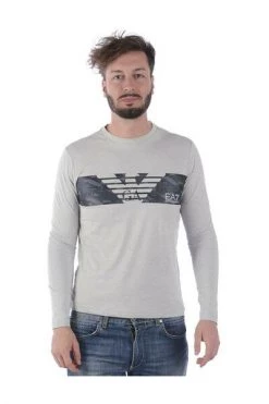 Emporio Armani EA7 Hoodies & Sweatvesten Sweatshirts Gray -Goedkope Emporio Armani EA7 winkel d115d726a7bbf9fca974a47d69096564