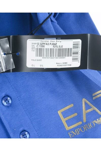 Emporio Armani EA7 Polo's Polo Blue 5 Emporio Armani EA7 Polo's Polo Blue - Afbeelding 3