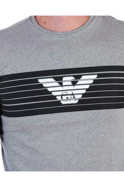 Emporio Armani EA7 Longsleeves T-shirt Gray 3 Emporio Armani EA7 Longsleeves T-shirt Gray