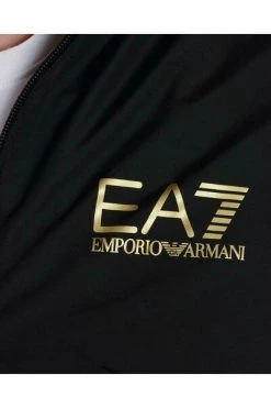 Emporio Armani EA7 Bomber Jackets Sweatshirt Black -Goedkope Emporio Armani EA7 winkel d2cd01d5e29d694845352f16fe66209d