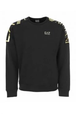 Emporio Armani EA7 Hoodies & Sweatvesten Sweatshirts & Hoodies Black