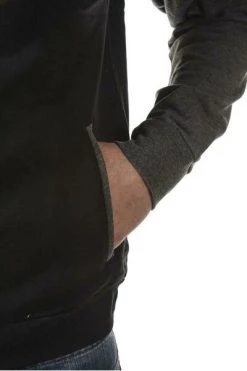 Emporio Armani EA7 Hoodies & Sweatvesten Zip Through Black