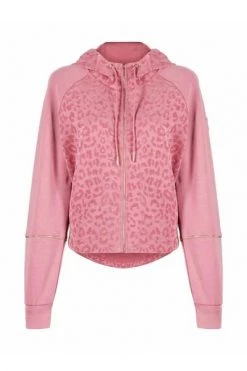 Emporio Armani EA7 Hoodies & Sweatvesten Zip-throughs Pink