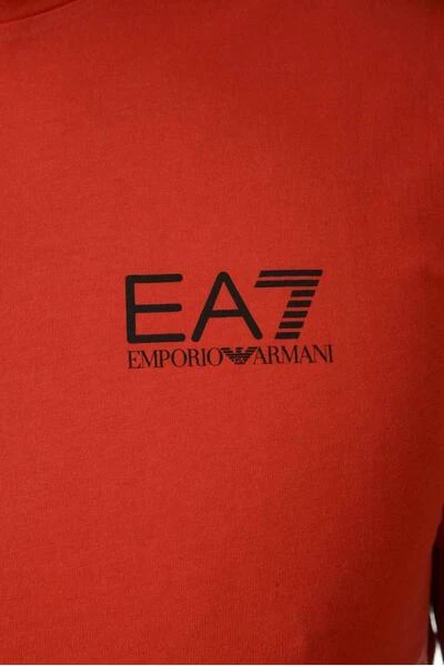 Emporio Armani EA7 Shirts T-Shirt Red 4 Emporio Armani EA7 Shirts T-Shirt Red - Afbeelding 2