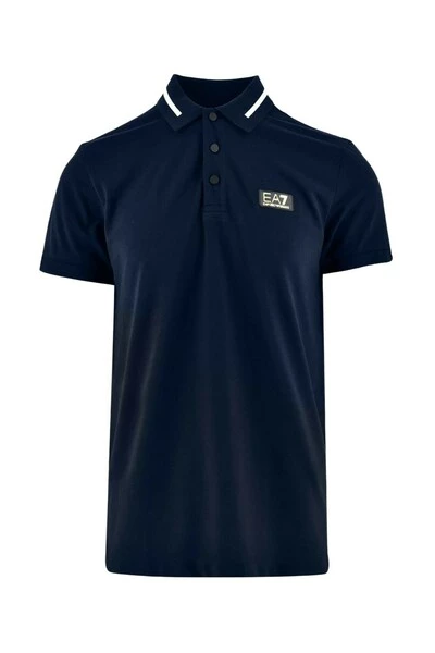 Emporio Armani EA7 Polo's Polo Shirt Blue 4 Emporio Armani EA7 Polo's Polo Shirt Blue - Afbeelding 2