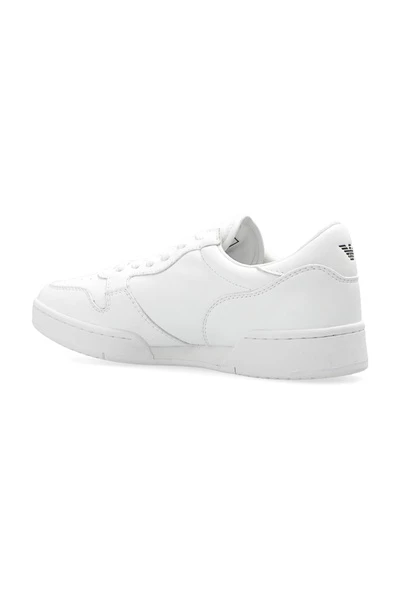 Emporio Armani EA7 Sneakers With Logo White 8 Emporio Armani EA7 Sneakers With Logo White - Afbeelding 6