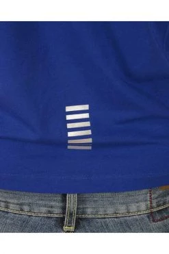 Emporio Armani EA7 Shirts T-shirt Blue -Goedkope Emporio Armani EA7 winkel d8f5e1332b093efa058ea9c91d98bb27