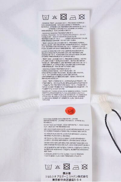 Emporio Armani EA7 Shirts T-shirt White 3 Emporio Armani EA7 Shirts T-shirt White