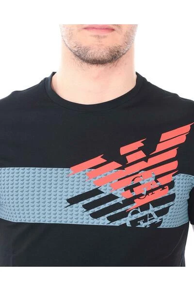 Emporio Armani EA7 Shirts T-shirt Black 7 Emporio Armani EA7 Shirts T-shirt Black - Afbeelding 5