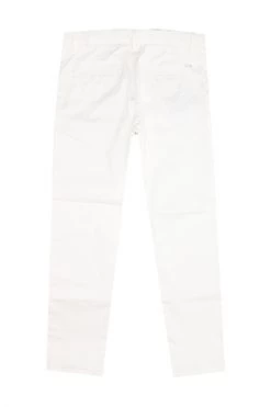 Emporio Armani EA7 Lange Broeken Trousers White