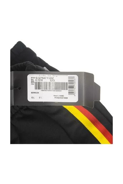 Emporio Armani EA7 Korte Broeken Sweat Shorts Black 4 Emporio Armani EA7 Korte Broeken Sweat Shorts Black - Afbeelding 2