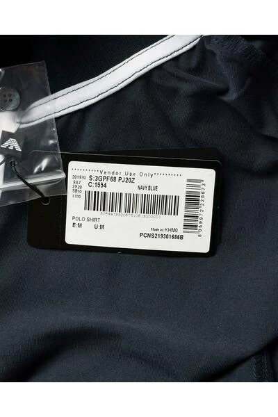 Emporio Armani EA7 Polo's Polo Blue 4 Emporio Armani EA7 Polo's Polo Blue - Afbeelding 2