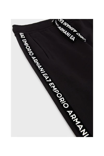 Emporio Armani EA7 Sweatpants TROUSERS Black 4 Emporio Armani EA7 Sweatpants TROUSERS Black - Afbeelding 2