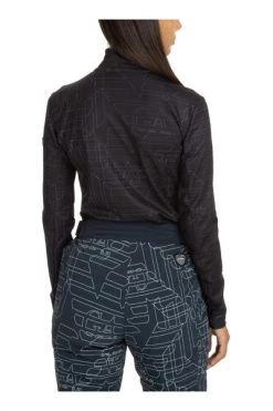 Emporio Armani EA7 Sportshirts Women's Top Long Sleeve Black -Goedkope Emporio Armani EA7 winkel e4d55012ca7307069326a9236f74d1e3