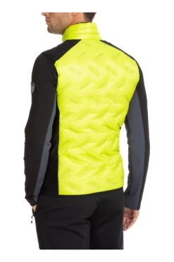 Emporio Armani EA7 Zomerjassen Men's Nylon Waistcoat Body Warmer Jacket Padded Green