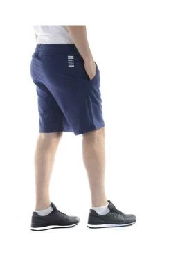 Emporio Armani EA7 Korte Broeken Shorts Blue -Goedkope Emporio Armani EA7 winkel e579cf0cbaccda4e4f84e696e700418f