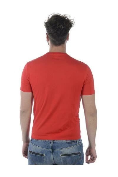 Emporio Armani EA7 Shirts T-shirt Red 6 Emporio Armani EA7 Shirts T-shirt Red - Afbeelding 4