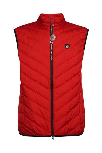 Emporio Armani EA7 Bodywarmers Vest Red 3 Emporio Armani EA7 Bodywarmers Vest Red