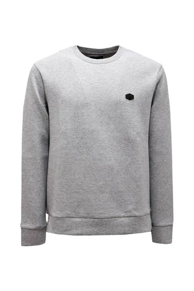 Emporio Armani EA7 Hoodies & Sweatvesten Sweater Gray 4 Emporio Armani EA7 Hoodies & Sweatvesten Sweater Gray - Afbeelding 2
