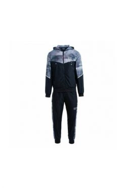 Emporio Armani EA7 Trainingspakken Armani EA7 Tracksuit Black Grey Black
