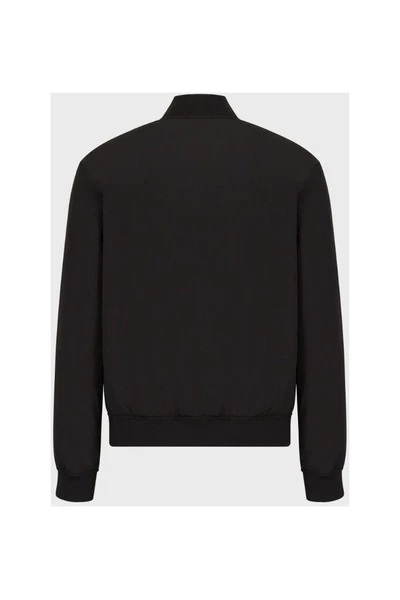 Emporio Armani EA7 Bomber Jackets Black 3 Emporio Armani EA7 Bomber Jackets Black