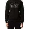 Emporio Armani EA7 Hoodies & Sweatvesten Sweatshirt Black -Goedkope Emporio Armani EA7 winkel e8fd2ec34acc63029fd10d7c03379f98