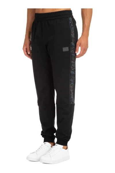 Emporio Armani EA7 Sweatpants Sport Tracksuit Trousers Black 5 Emporio Armani EA7 Sweatpants Sport Tracksuit Trousers Black - Afbeelding 3