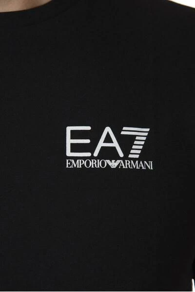 Emporio Armani EA7 Shirts T-shirt Black 4 Emporio Armani EA7 Shirts T-shirt Black - Afbeelding 2