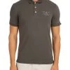 Emporio Armani EA7 Polo's Short Sleeve T-shirt Polo Collar Gray -Goedkope Emporio Armani EA7 winkel e9f01bed637ffda459acfeb4d131aab9