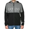 Emporio Armani EA7 Hoodies & Sweatvesten Zip-throughs Black