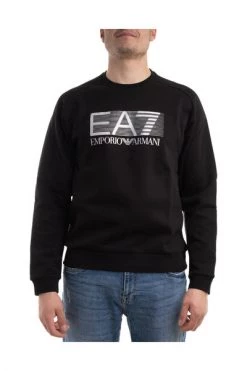 Emporio Armani EA7 Hoodies & Sweatvesten Sweatshirts Black