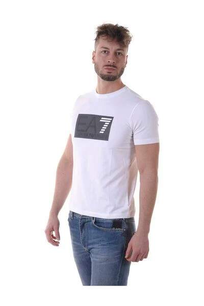 Emporio Armani EA7 Shirts T-Shirt White 6 Emporio Armani EA7 Shirts T-Shirt White - Afbeelding 4
