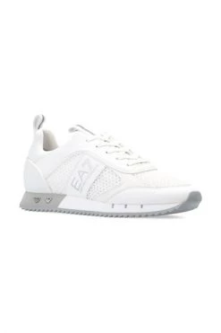 Emporio Armani EA7 Sneakers With Logo White -Goedkope Emporio Armani EA7 winkel eae6a2d09461e41c2ae9f06ad93c4c38