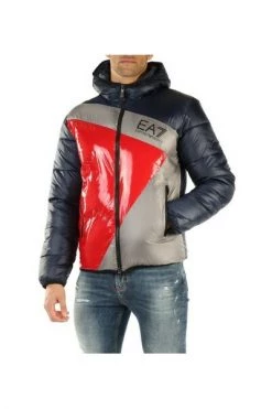 Emporio Armani EA7 Gewatteerde Jassen Down Jackets Blue
