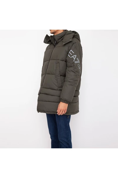 Emporio Armani EA7 Winterjassen Winter Jackets Green 4 Emporio Armani EA7 Winterjassen Winter Jackets Green - Afbeelding 2