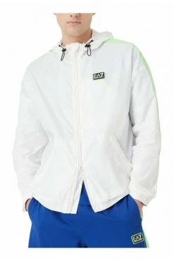 Emporio Armani EA7 Zomerjassen Jacket White -Goedkope Emporio Armani EA7 winkel ee214539d38dc678972afc8274f6ba59