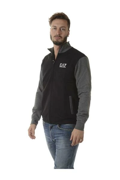 Emporio Armani EA7 Hoodies & Sweatvesten Zip Through Black 4 Emporio Armani EA7 Hoodies & Sweatvesten Zip Through Black - Afbeelding 2