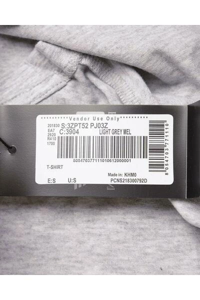 Emporio Armani EA7 Shirts T-shirt Gray 3 Emporio Armani EA7 Shirts T-shirt Gray