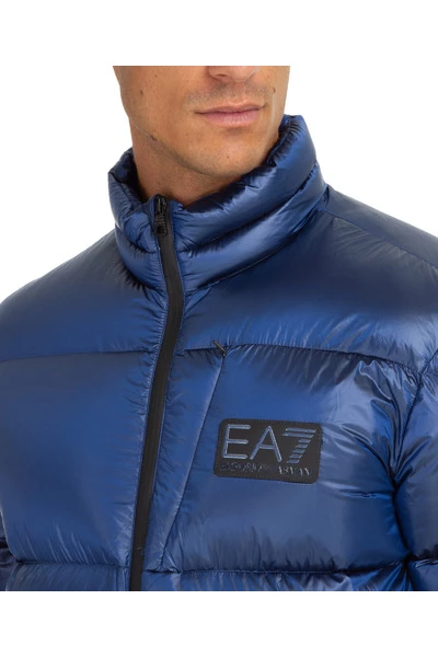 Emporio Armani EA7 Gewatteerde Jassen Down Jacket Blouson Blue 5 Emporio Armani EA7 Gewatteerde Jassen Down Jacket Blouson Blue - Afbeelding 3