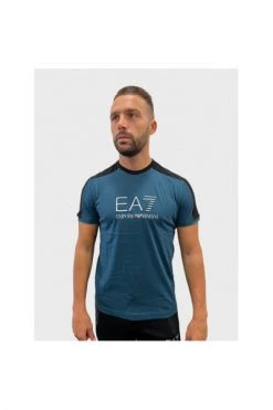 Emporio Armani EA7 T-Shirts Blue
