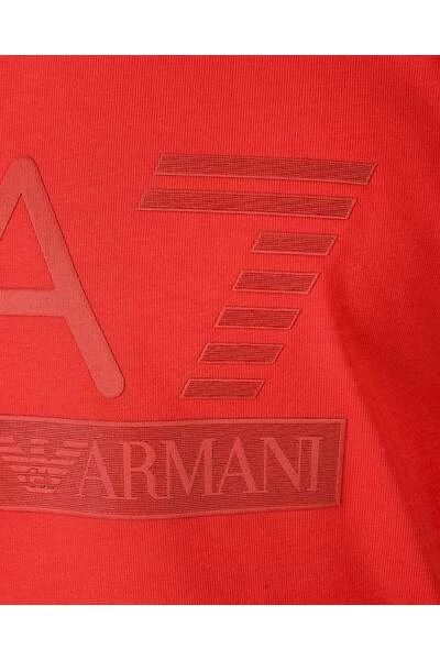Emporio Armani EA7 Shirts T-shirt Red 3 Emporio Armani EA7 Shirts T-shirt Red