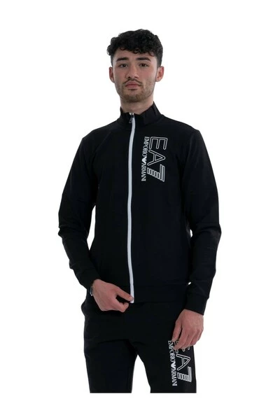 Emporio Armani EA7 Trainingspakken TRACKSUIT Black 4 Emporio Armani EA7 Trainingspakken TRACKSUIT Black - Afbeelding 2