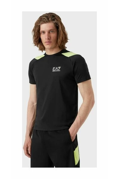 Emporio Armani EA7 T-Shirts Black 4 Emporio Armani EA7 T-Shirts Black - Afbeelding 2